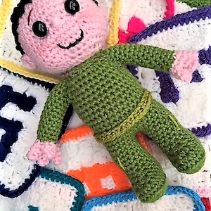 PDF Crochet Pattern | Charlie and The Numbers Crochet Patterns | Amigurumi Pattern | Baby Crochet Toys | Crochet Dolls and Toys | Unofficial