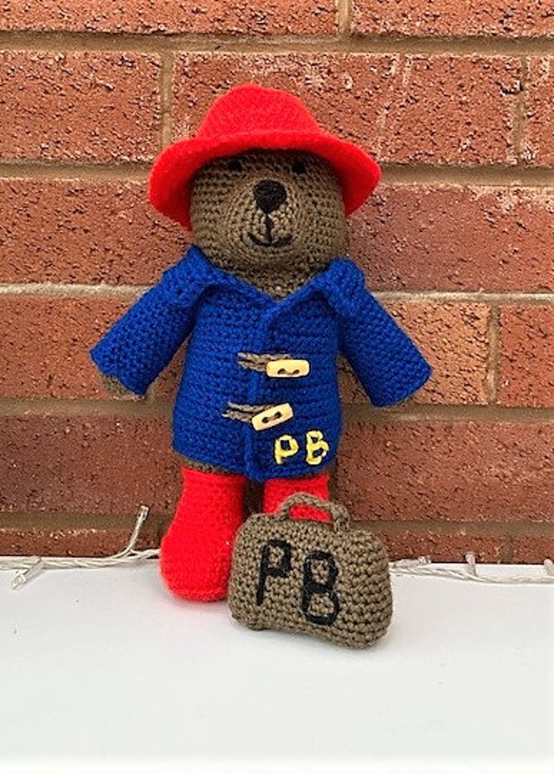 PDF CROCHET PATTERN: Paddington Bear Crochet Pattern - Etsy