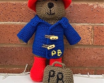 Patrón de Ganchillo PDF / Patrón de Ganchillo Oso Paddington / Patrón Amigurumi / Muñecos y Juguetes de Ganchillo / Paddington / No Oficial /