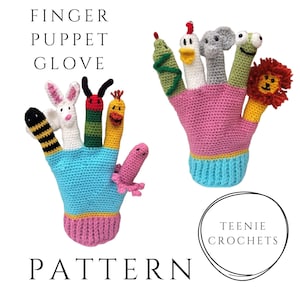 Patron au crochet PDF | Modèles de marionnettes au crochet | Marionnettes à doigt | Patron au crochet | Marionnettes à main | Poupées et jouets au crochet |