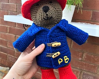 PDF Crochet Pattern | Paddington Bear Crochet Pattern | Amigurumi Pattern | Crochet Dolls and Toys | Paddington | Unofficial |