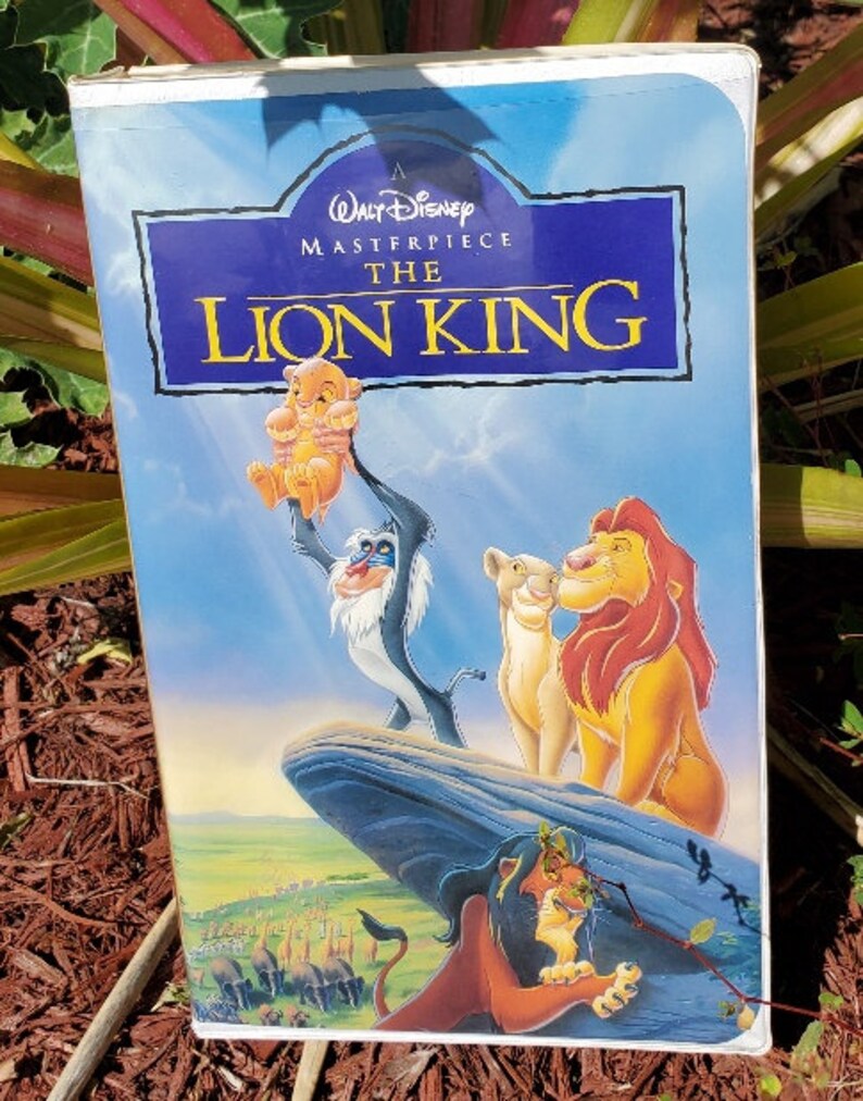 1994 Disney Masterpiece Lion King VHS Etsy