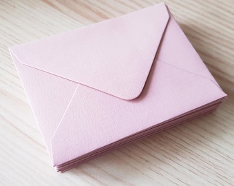 Pink envelopes c7 , small envelopes, invite envelopes