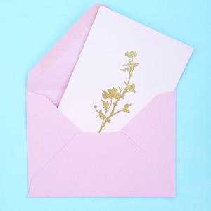 Dusky Pink C7 textured envelope, dusty pink envelopes