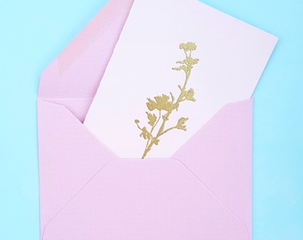 Dusky Pink C7 envelope, dusty pink envelopes pack of 10