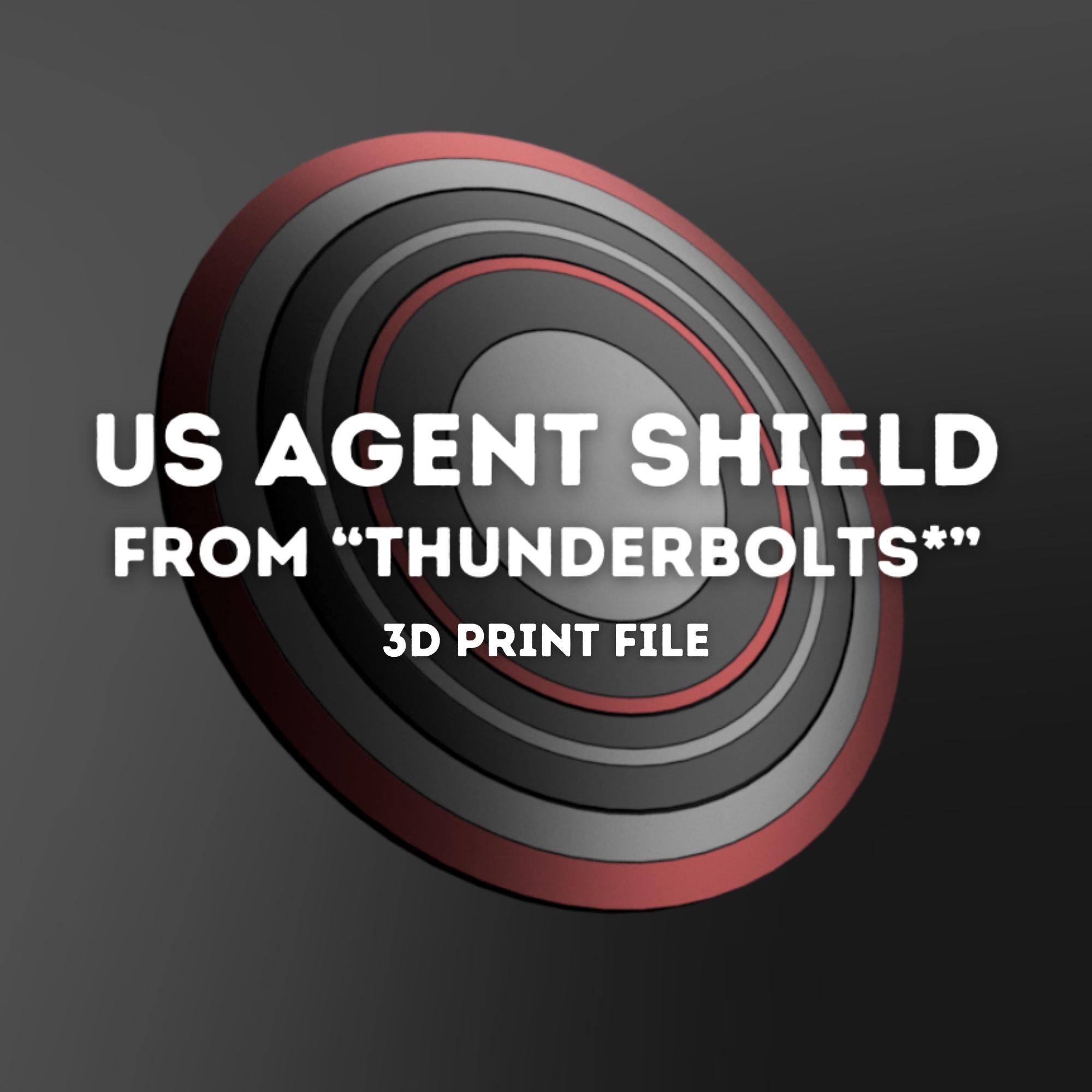 Us Agent Thunderbolts Shield - Etsy