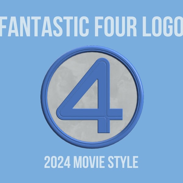 Fantastic Four chest emblem file (2024)