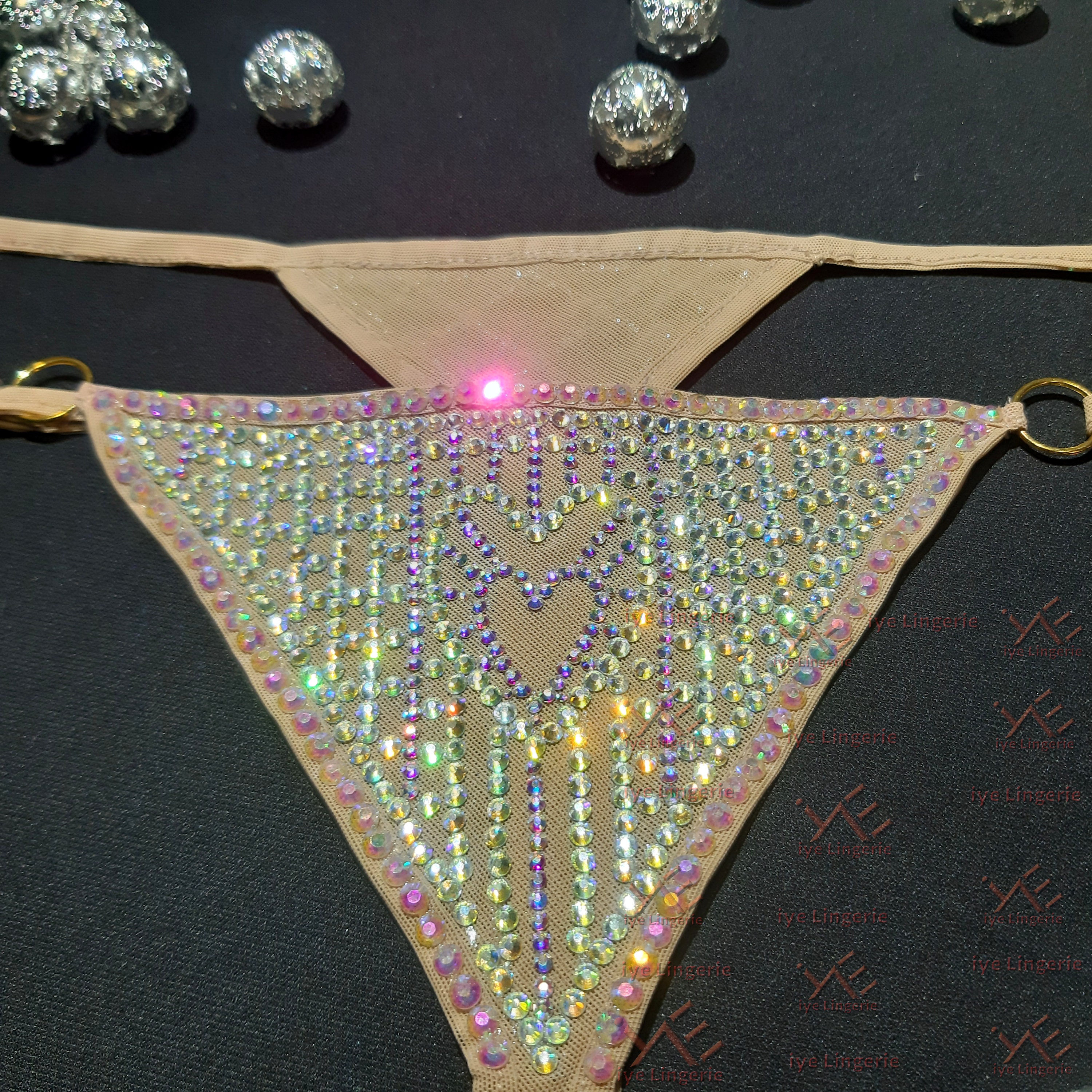 Incredibly sparkling Rhinestone Panties bridal lingerie Etsy