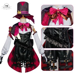 Genshin Imapct Lyney Cosplay Costumes,lyney Cosplay,costumes,wigs,shoes ...