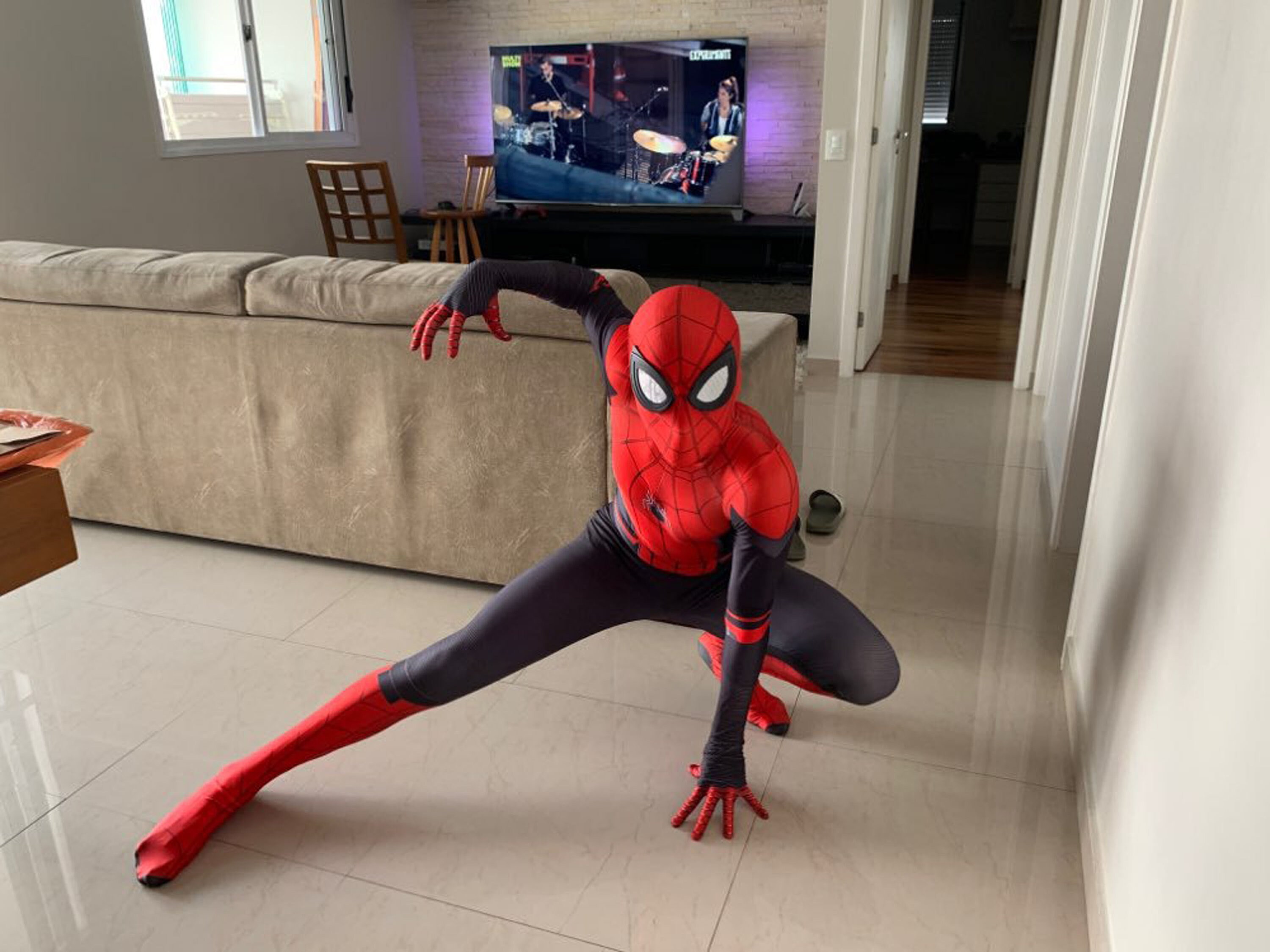Cagoule Spiderman Homecoming™ adulte : Deguise-toi, achat de