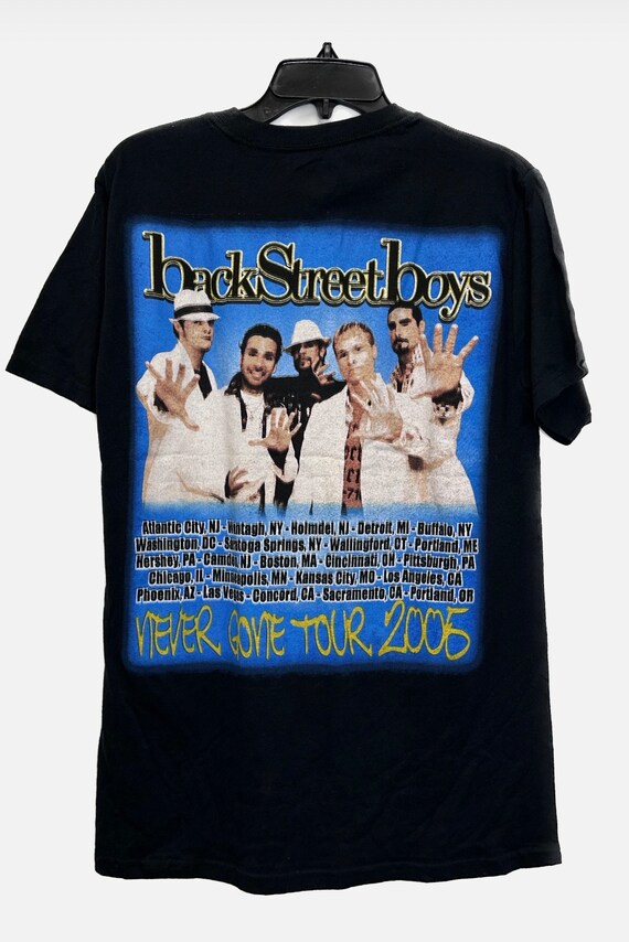 2005 Backstreet Boys Never Gone Tour Band Tee Gem