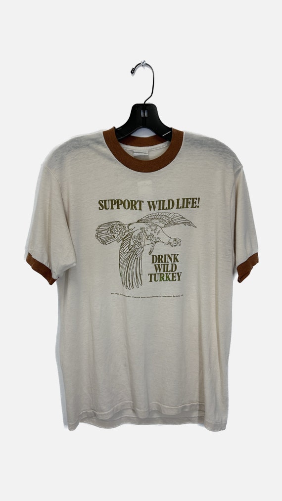 1976 Wild Turkey 101 proof Bourbon "Support Wildl… - image 1