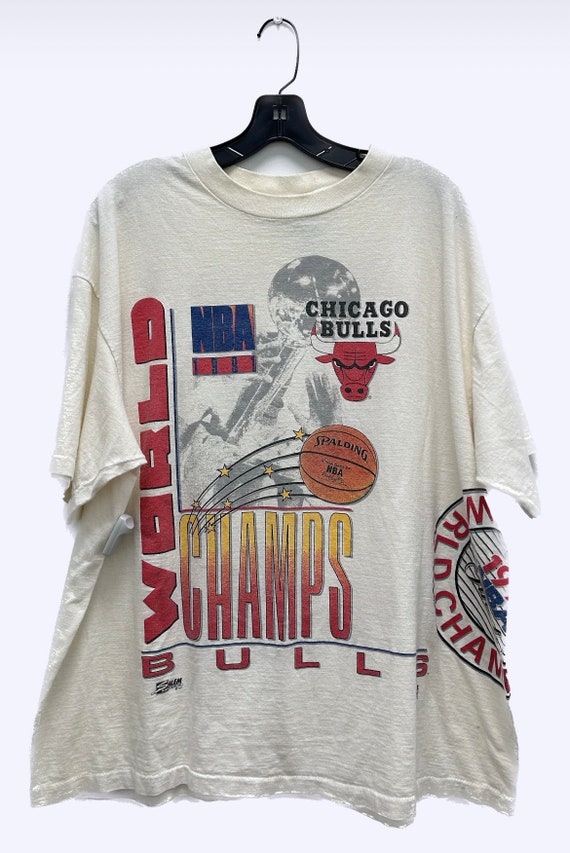 1991 Chicago Bulls NBA World Champs all over print