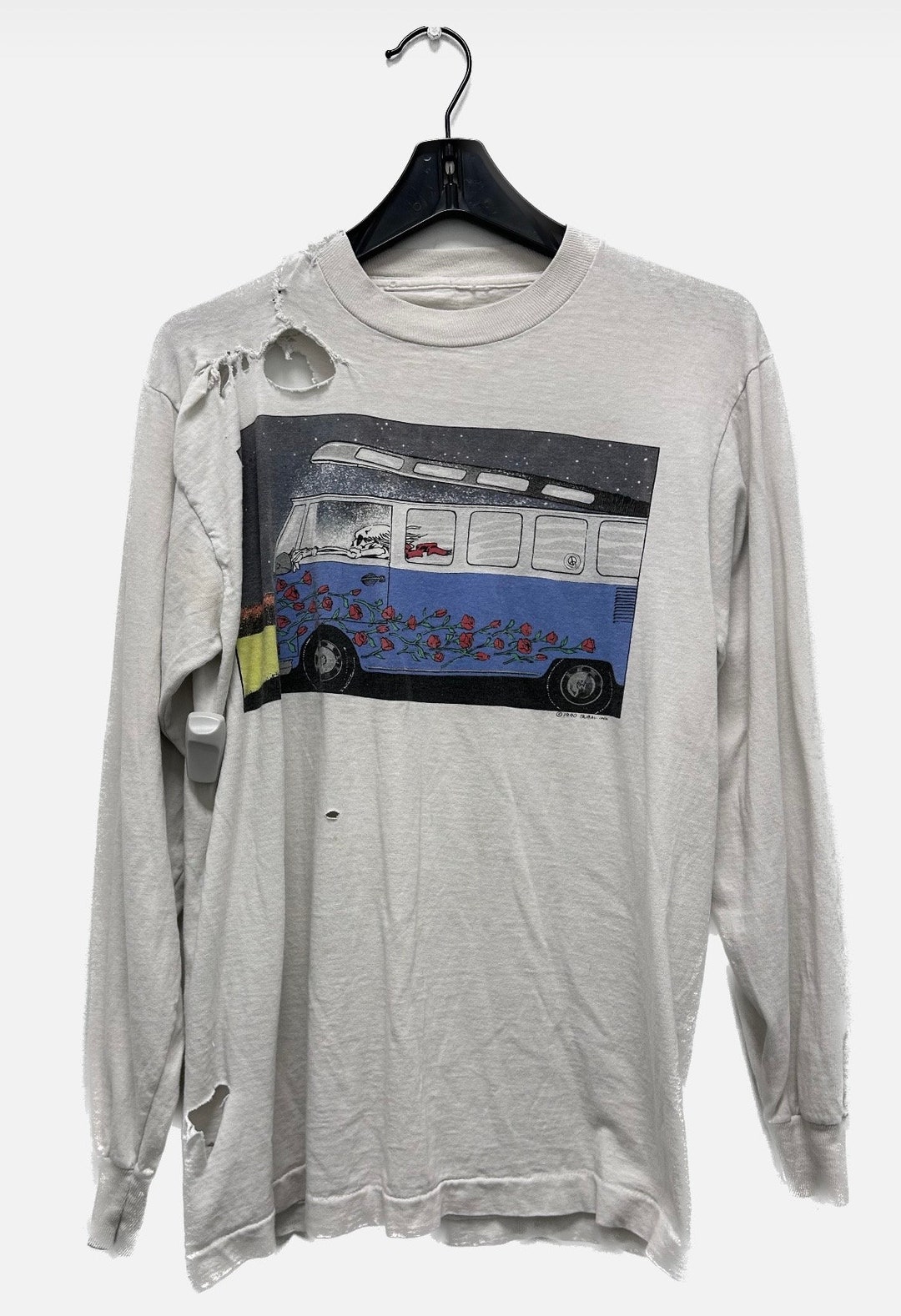 【SCENERITY】Motor Dying Long Sleeve TShirt Vintage Grateful Dead Long Sleeve Shirt Tie Dye Shirt, 2000