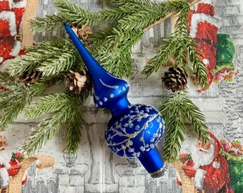 30 種類の淡いブルーのガラス製装飾品、1950 年代のソビエト