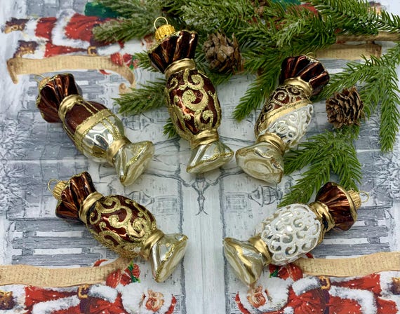 Set De 25 Ornements De Noël Artisanaux Winter Wishes - En Cristal Multicolore, Neuf