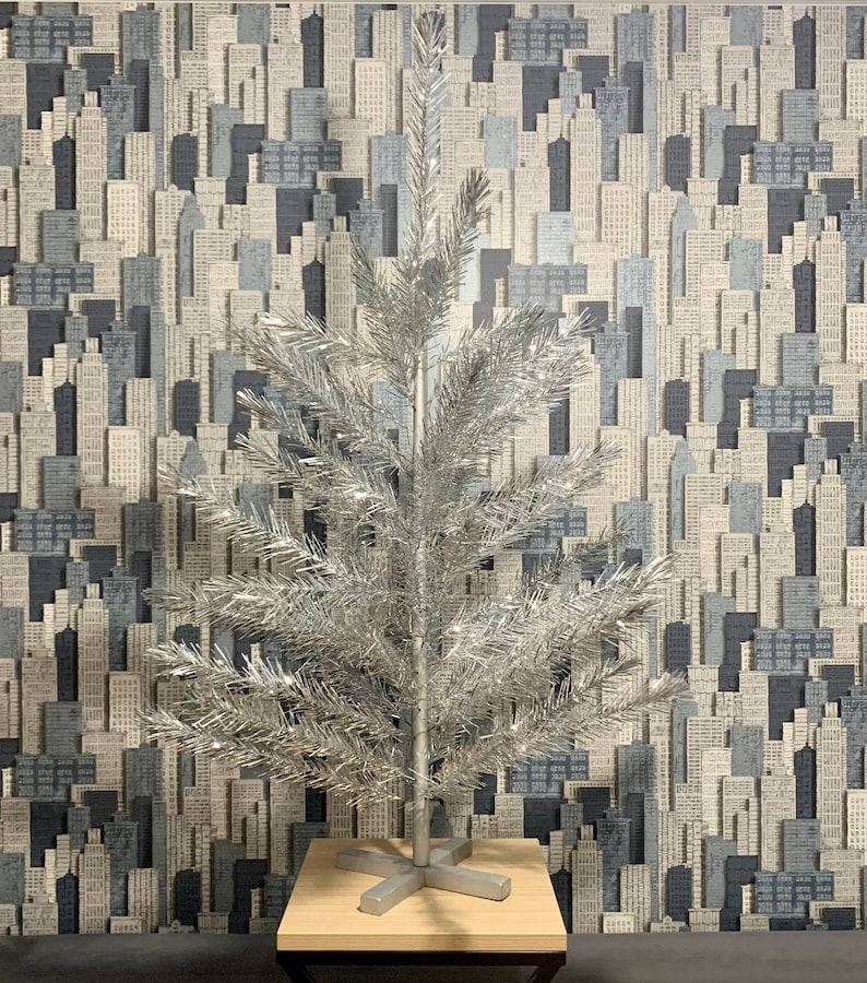 Rare Aluminum Christmas Tree 4.5 Ft, Vintage Christmas Tree, Retro