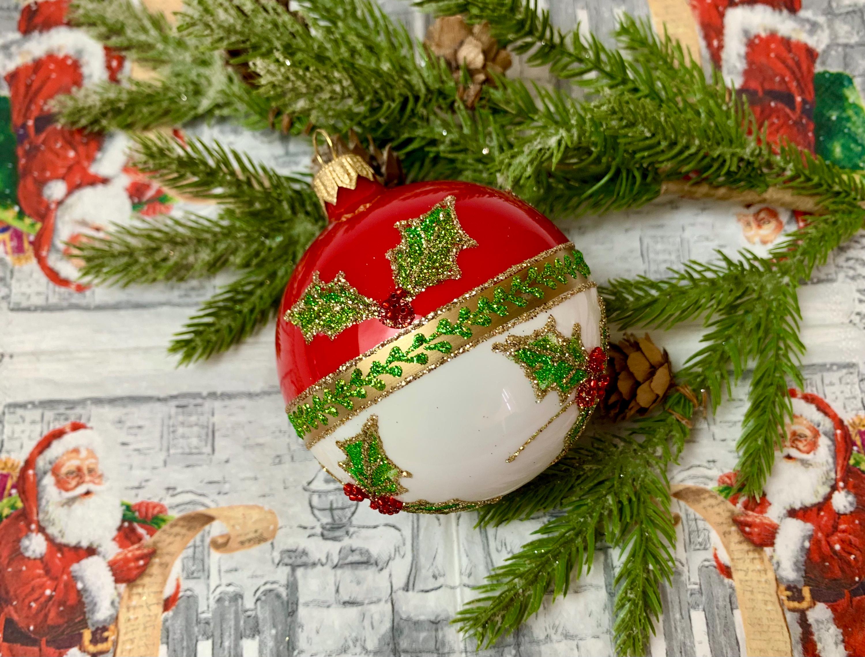 Kerstballen - Kerstversiering 44 Stuks Plastic Hangende Kerstbal Decoratieve Kerstversiering Voor Vakantiefeest Bruiloft Decoraties Thuis Festival Decors Rood Wit Groen
