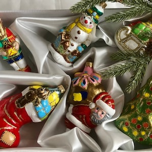 Christmas Glass ornaments Set, Christmas glass decorations, Xmas Ornaments, Christmas glass ornament 2022, Tree ornaments, Luxury Christmas