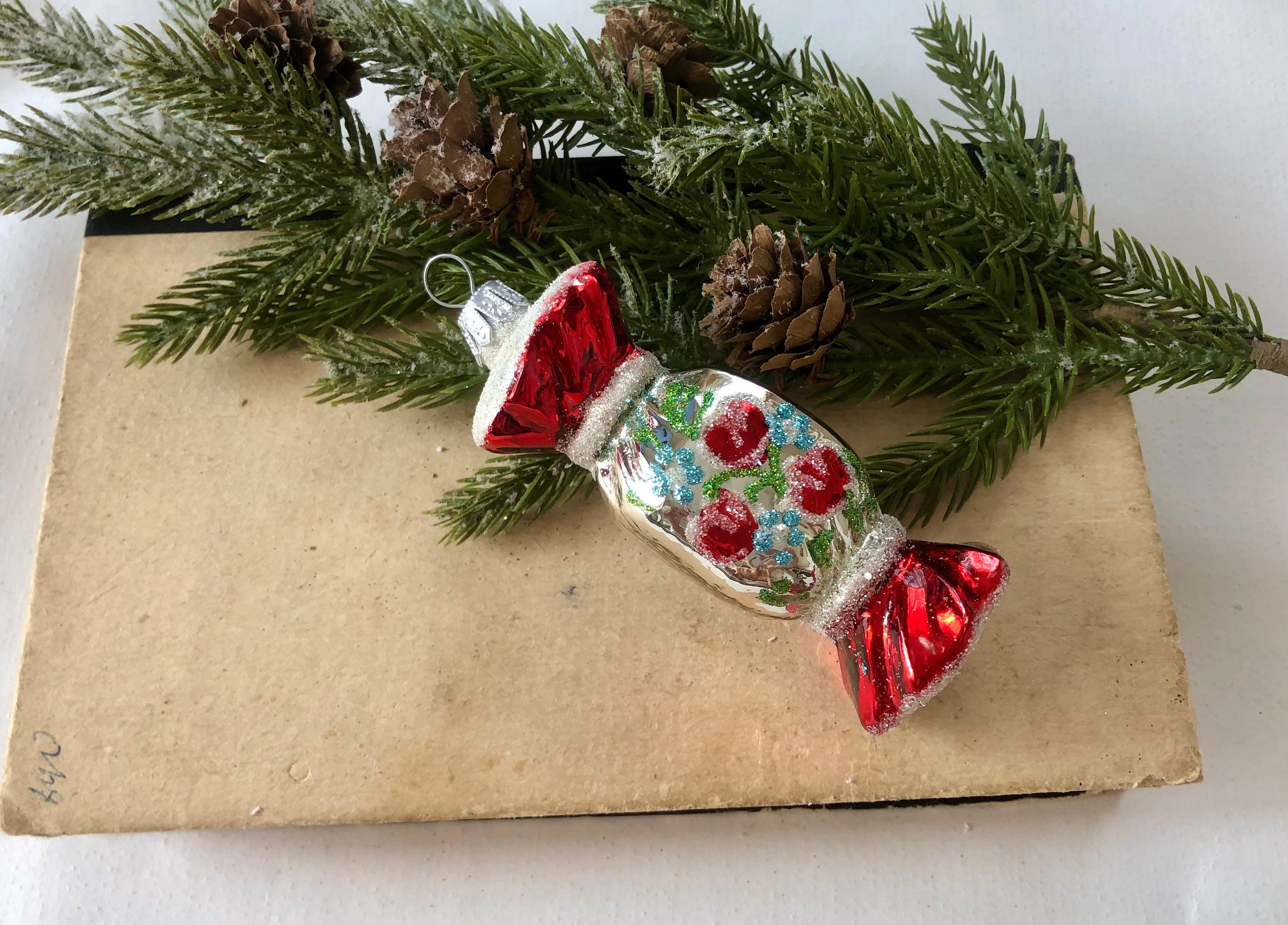 Christmas Glass Ornaments Handmade Christmas Ornaments Etsy UK