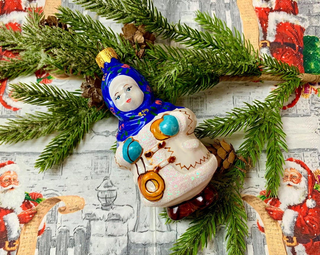 マトリョーシカ クリスマスツリー オーナメント チェブラーシカ ゲーナ