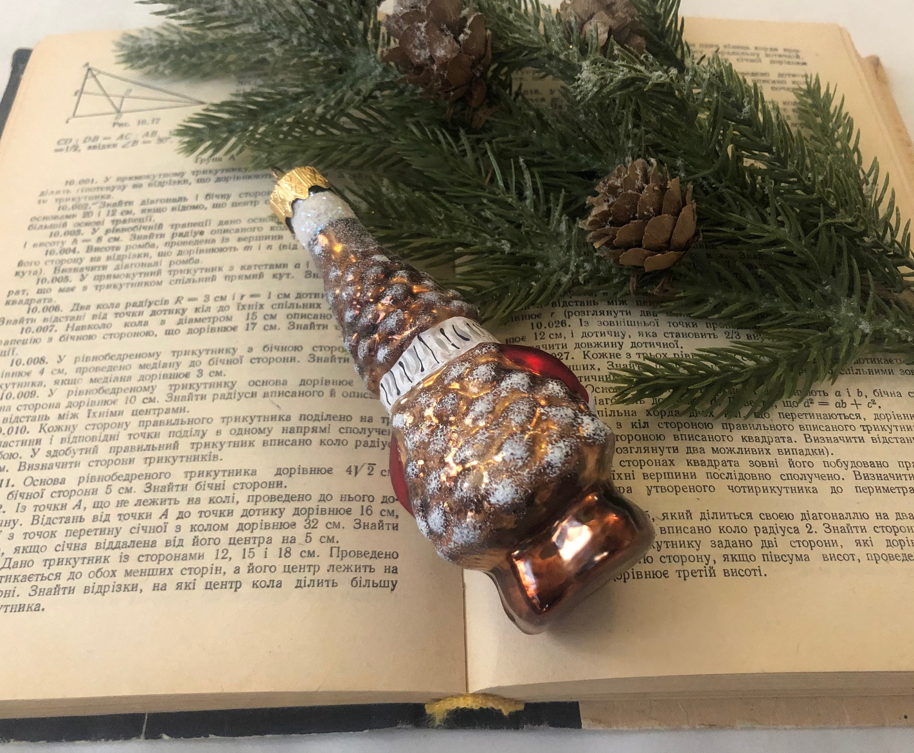 Christmas Glass Ornament Handmade Christmas Etsy UK