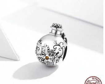 Wishing Bottle charms bead 925 Sterling Silver Fit for Pandora Bracelets DIY Jewelry Making pandora bracelet charm jewelry jared