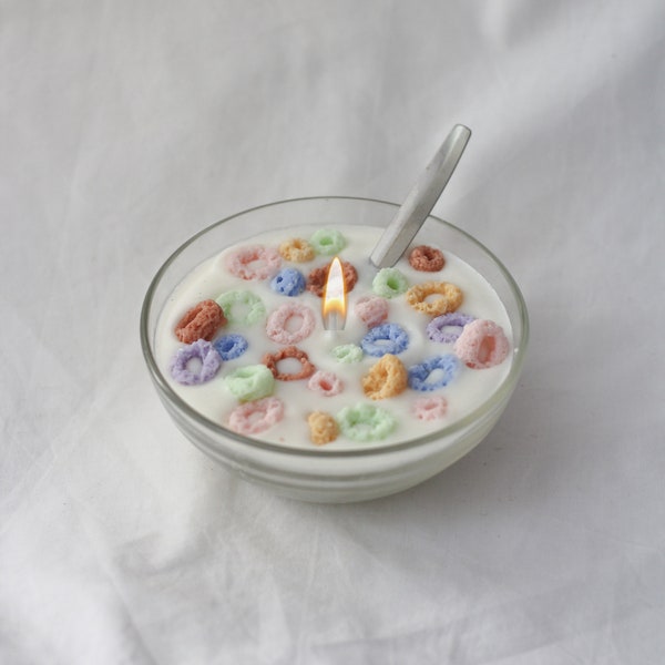 Cereal Candle Etsy