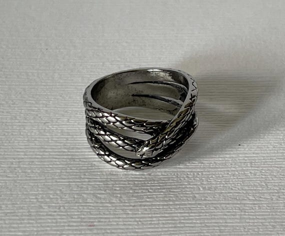 Snake ring, snake wrap ring, size 9 snake ring, s… - image 6