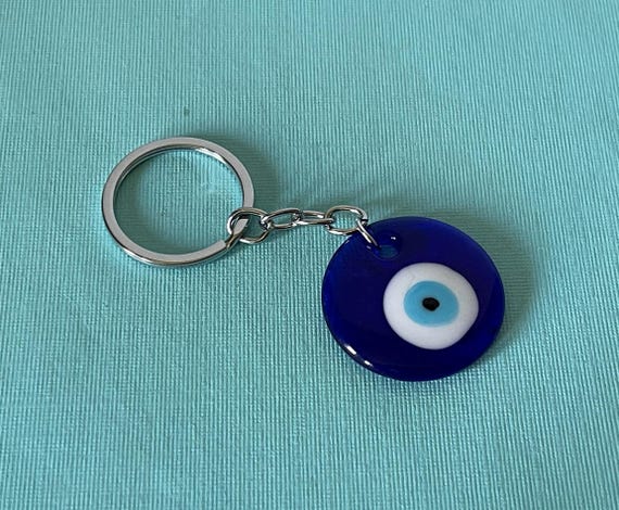 Evil eye keychain, third eye keychain, 3rd eye keychain, evil eye protection keychain, eye keychain, good luck keychain, evil eye protection