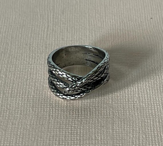 Snake ring, snake wrap ring, size 9 snake ring, s… - image 9