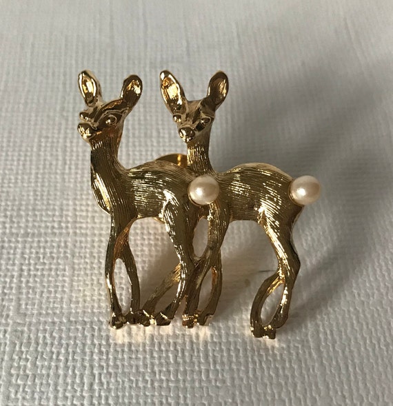 Deer brooch cheap
