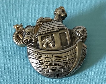 ノアの箱舟のブローチ - Etsy 日本