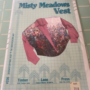 Misty Meadows Vest Pattern
