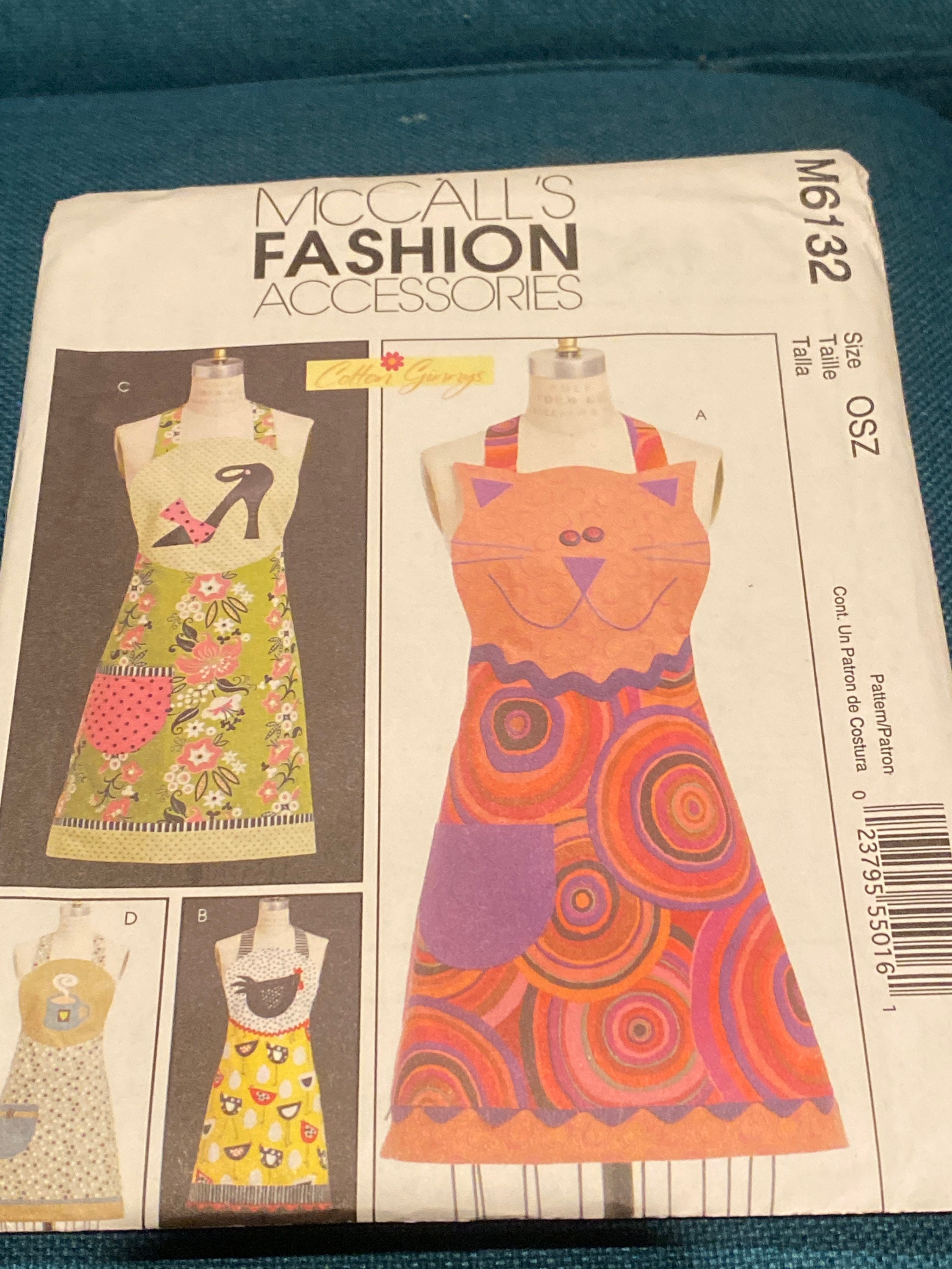 McCalls Apron Pattern M6132 Etsy