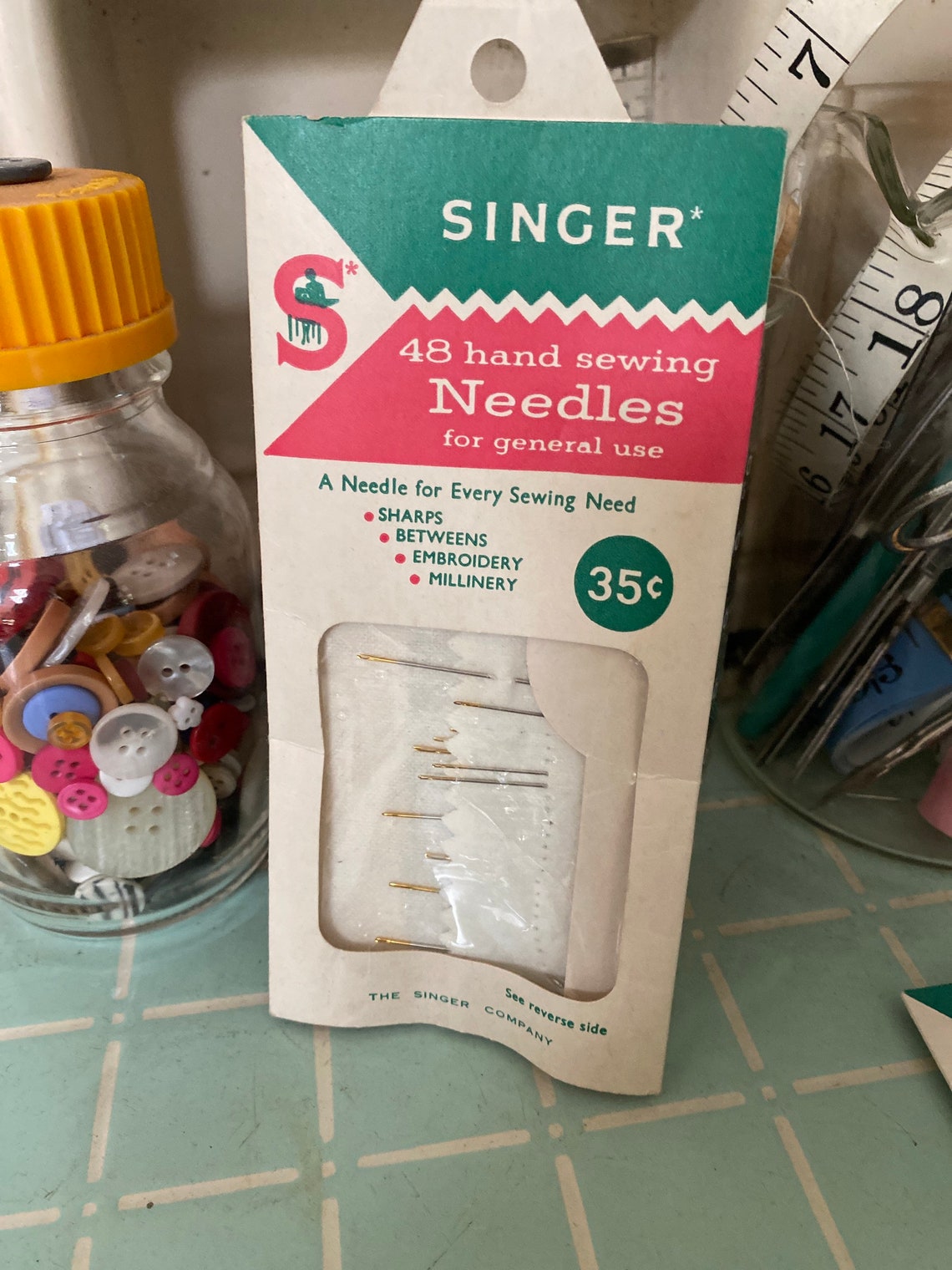 Singer Hand Sewing Needles Etsy