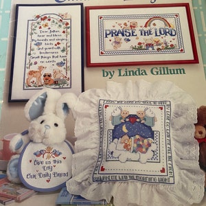 Children’s Prayers Counted Cross Stitch Pattern Book