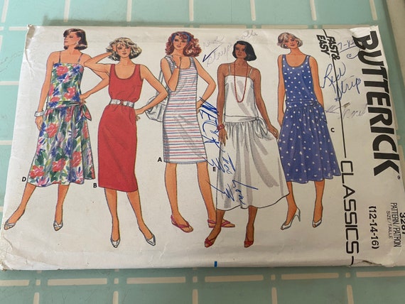 Classic Summer Dress Butterick #3287 - Etsy