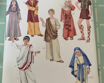 Various Children’s and Adult Religious Costumes Patterns- Simplicity & McCall’s