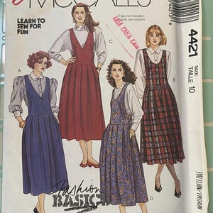 Simple Dress/Jumper Patterns- Butterick, McCall’s & Simplicity