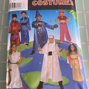 Variety Children’s Costume/Wizard/Genie/Kimono/Goddess Pattern - Simplicity #8303