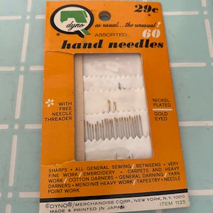 Vintage Needle Packs