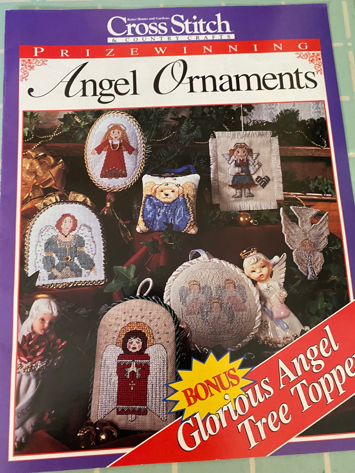 Angel Ornament Counted Cross Stitch Patterns Magazine - Etsy