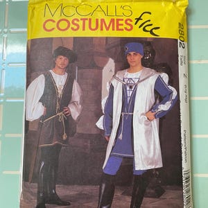 Versatile Adult Renaissance & Timeless Costume Dress and Men’s Outfit Patterns- Simplicity and McCall’s