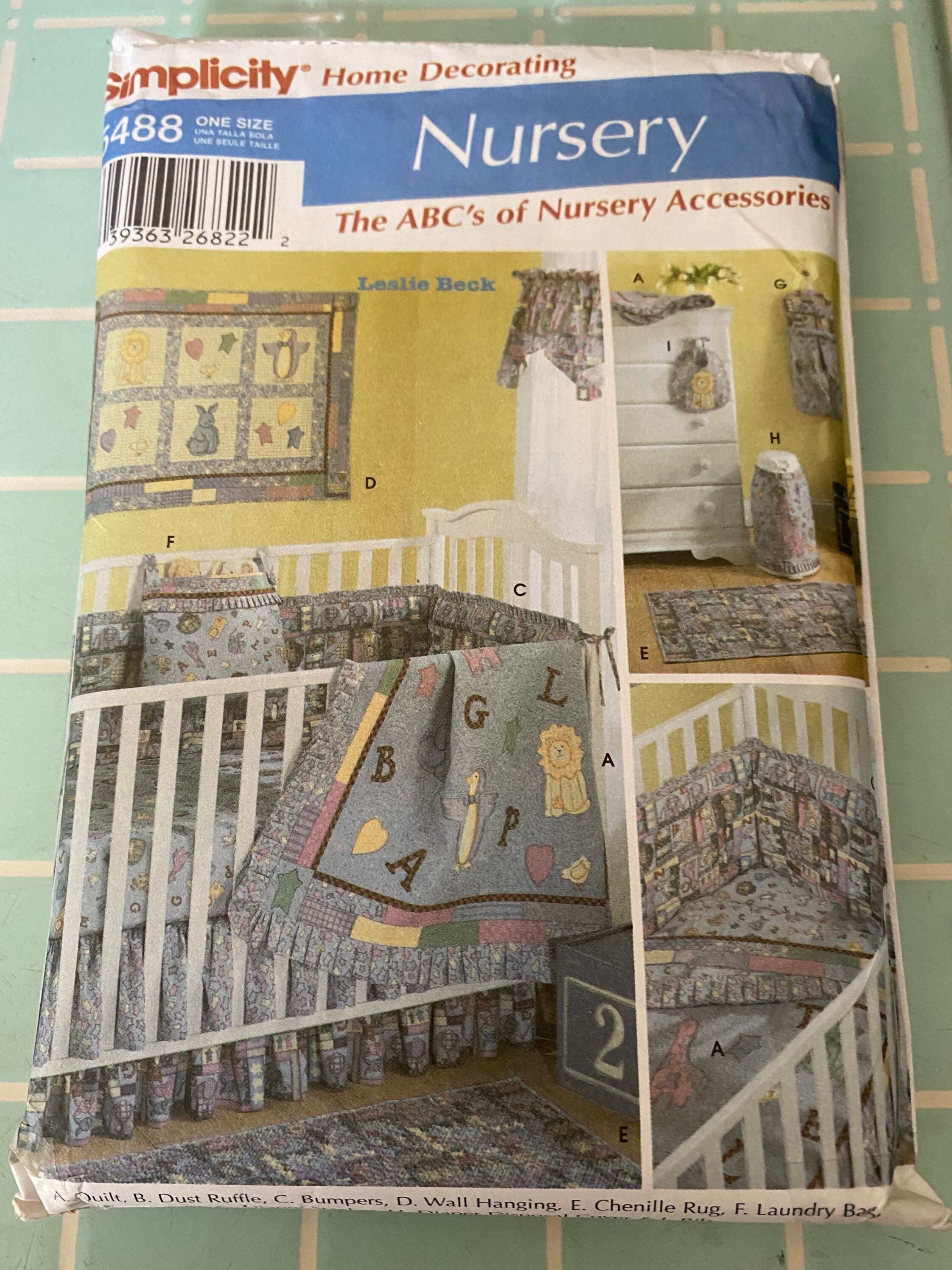 公式限定 福袋 - 公式通販オンラインショップ Nursery Etsy - #5488 Pattern Simplicity Accessories 裁縫材料