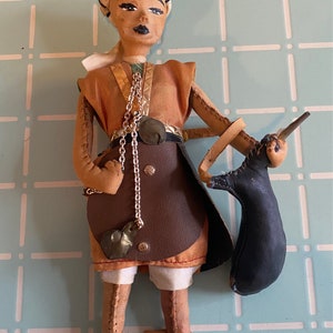 Handmade Cloth Middle Eastern Man Doll