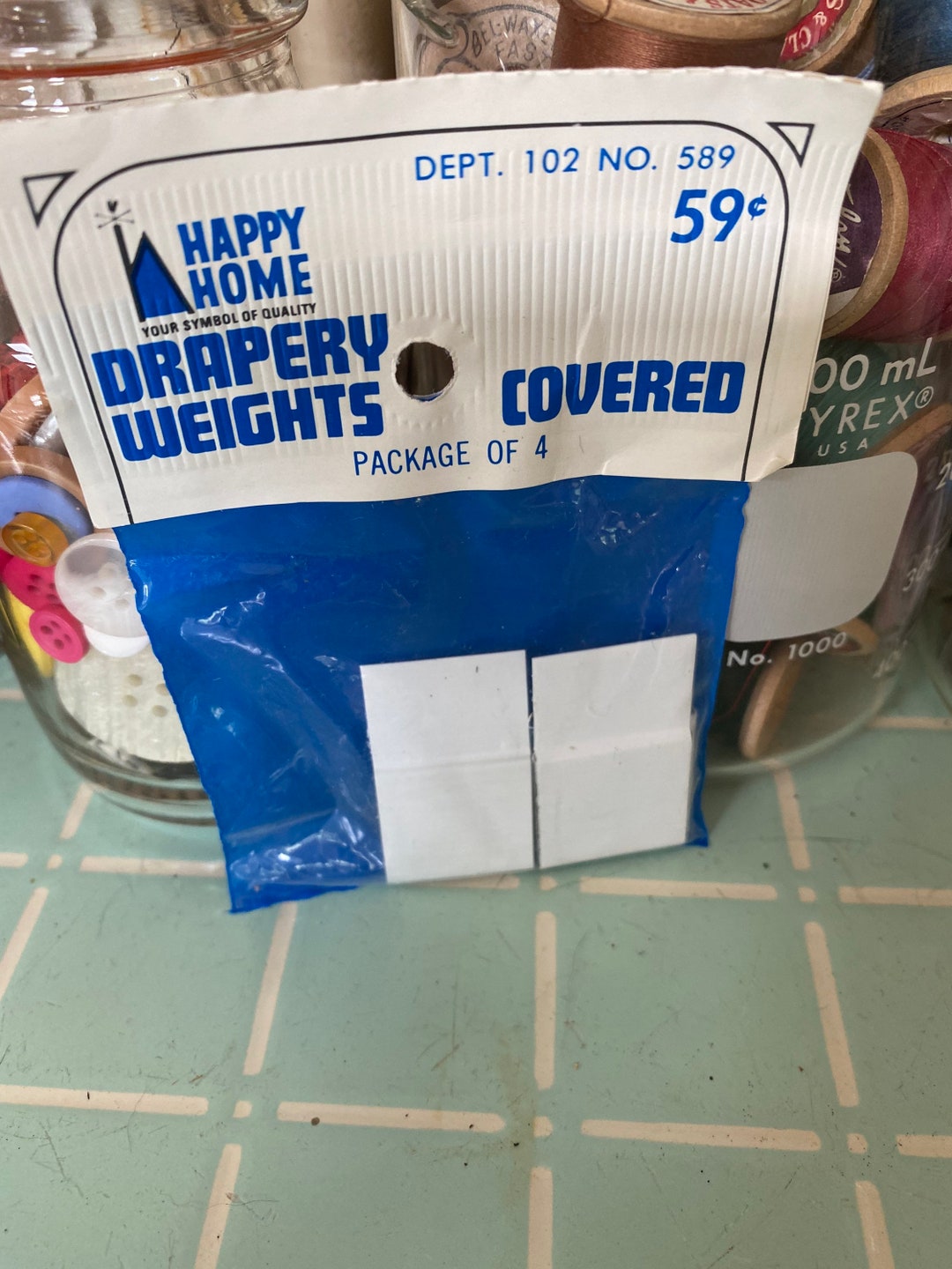 Vintage Drapery Weights Etsy