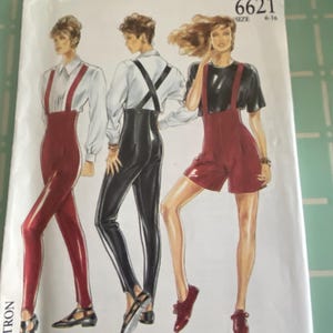 Vintage Jumpers/Overall Shorts Patterns by Butterick, New Look and McCall’s