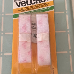 Velcro Sticky-back Hook And Loop Dot Fasteners 5/8 Inch White 75