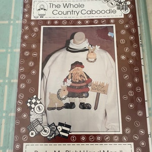 Rudy, My Right Hand Man II Applique and Pin Patterns